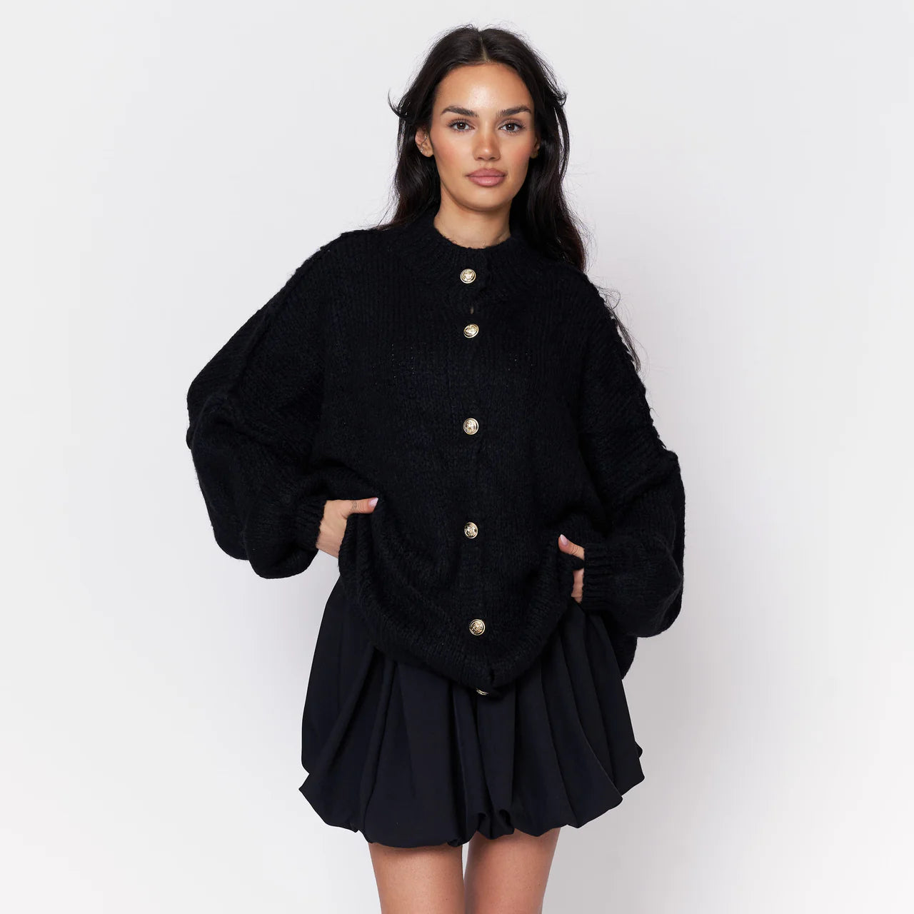 SELORA Luksuriøs Oversize Komfort Cardigan