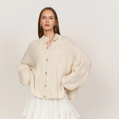 SELORA Luksuriøs Oversize Komfort Cardigan